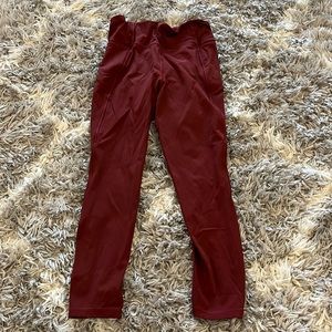 lululemon athletica Red Leggings